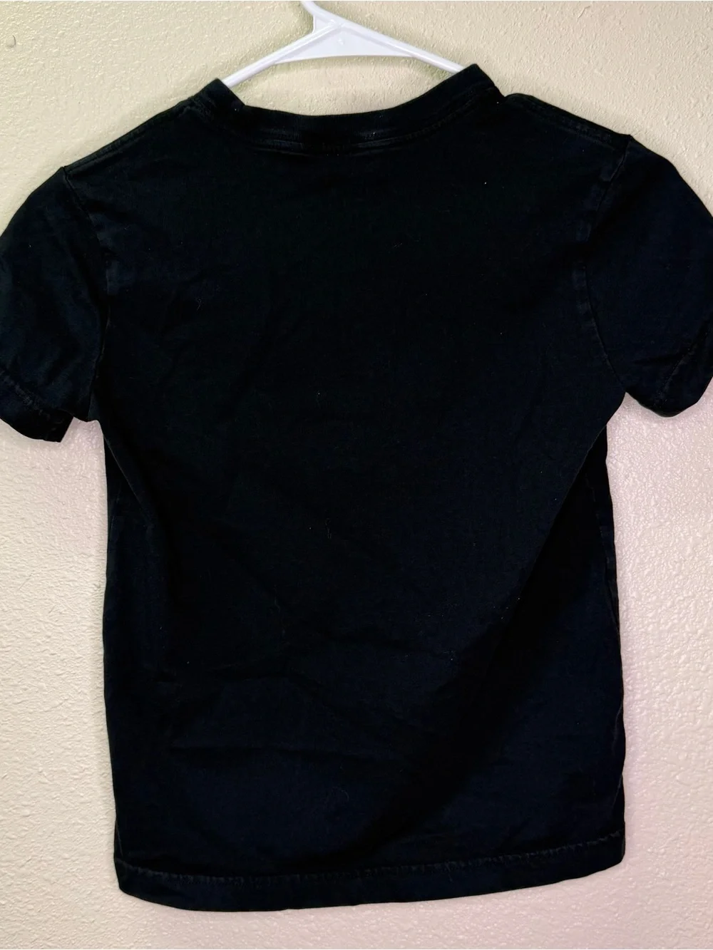 Kids Nike Black Tee with Leopard Swoosh